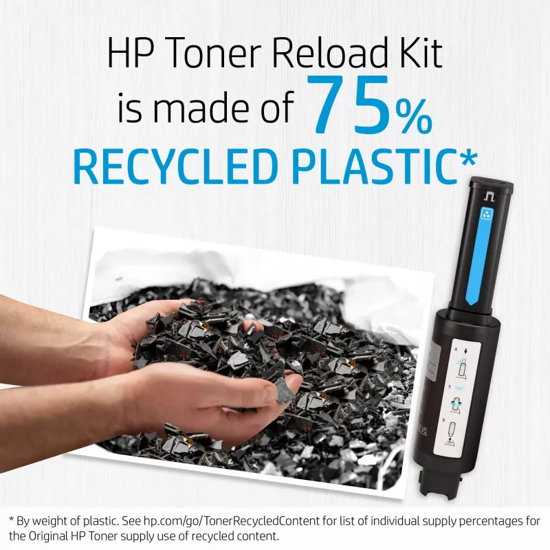 HP Original 103AD Neverstop juodų dažų papildymo rinkinys, du kasečiai