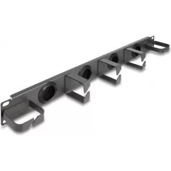 Kabelių tvarkymo panelė DeLOCK 66751 Pilka Metalinė 48,3 cm