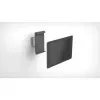 DURABLE TABLET HOLDER WALL – sieninis laikiklis planšetei, aliuminis/ABS plastikas, sidabrinis (7–13 colių) (893323)