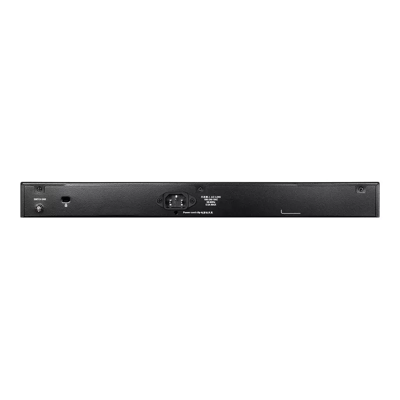 D-Link DGS-1510-28XMP valdomas L2/L3 Gigabit Ethernet (10/100/1000) maitinimas per Ethernet (PoE) juodas, pilkas