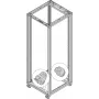 SCHROFF Lenkrollen - LENKROLLEN SET 200KG 50D 4 vnt (27230067)