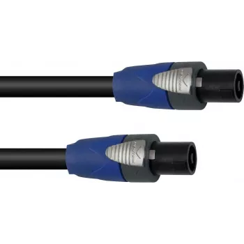 Garsiakalbio laidas PSSO 3022791A 2x4 mm², 1,5 m, juodas