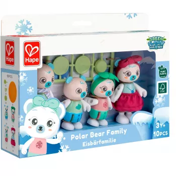 Hape baltojo lokio šeimos figūrėlės
