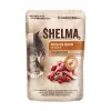 SHELMA su kalakutiena, antiena, vištiena ir jautiena padaže – šlapias ėdalas katėms – 12x85g