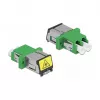 Optiminis skaidulų jungtuvas DeLOCK 86897 LC Duplex moteriška į LC Duplex moteriška Vienmodis žalias