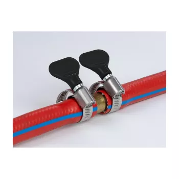 Butterfly spaustuvas DeLOCK 400 SS 8–12 mm 5 vnt. juodas