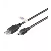 LogiLink USB ilginimo laidas USB A (M) – mini USB B (M) 1,8 m