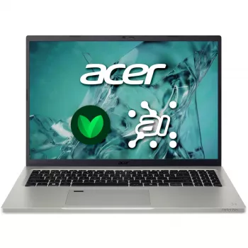 Nešiojamas kompiuteris Acer Aspire AV16-71P-724V — Intel Core Ultra 7 255H, 16 colių WUXGA (1920×1200), 16 GB LPDDR5x, 1 TB SSD, Intel Arc 140T, Windows 11 Home, Pilka