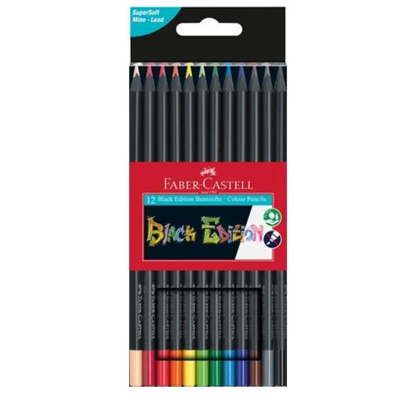 Spalvotas pieštukas Faber-Castell 116412 Įvairiaspalvis 12 vnt.