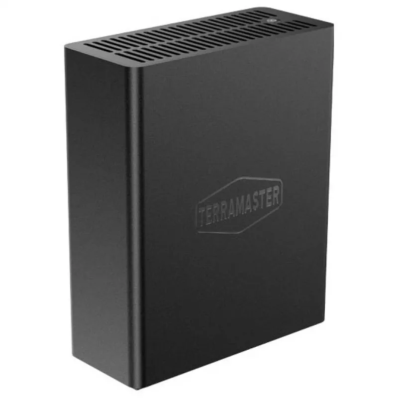 TerraMaster F8 SSD PLUS NAS/serveris stalinis Intel® Core™ i3 i3-N305 16 GB DDR5 Juoda