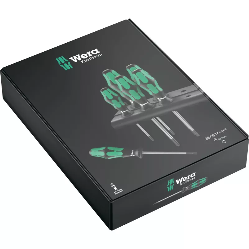 Wera Kraftform Plus TORX Set Standard atsuktuvų rinkinys