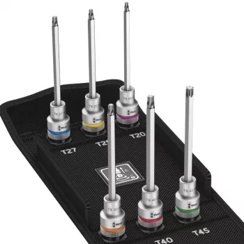 Wera 8767 C TX HF 2 varžtų antgalių rinkinys Torx su laikymo funkcija