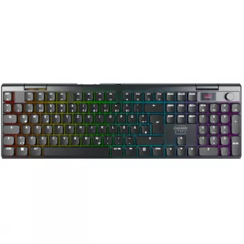 Žaidimų klaviatūra CHERRY XTRFY MX 10.1 Wireless USB RF Bluetooth QWERTZ Juoda