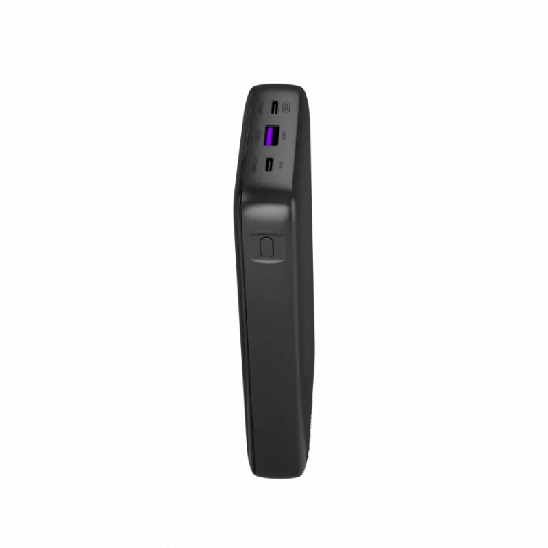 CANYON Power Bank PB-240, 25000mAh PD140W, išmanusis ekranas, tamsiai pilka