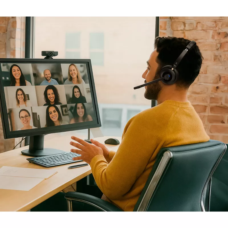 Creative Labs Headset Chat Wireless belaidės ausinės su mikrofonu
