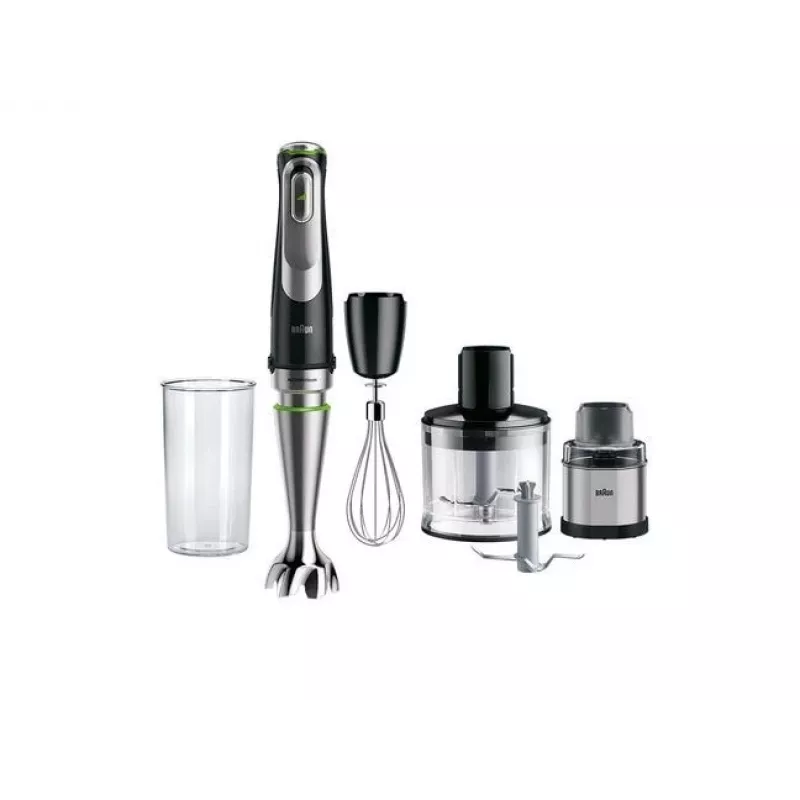 Braun MultiQuick 9 MQ9138XI 0.6 L Panardinis blenderis 1200 W Juodas, Nerūdijantis plienas