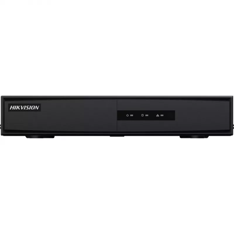Tinklinis IP vaizdo registratorius Hikvision DS-7104NI-Q1/M 4 kanalai 1080p, 1×SATA iki 6 TB, HDMI ir VGA, 100 Mbps LAN