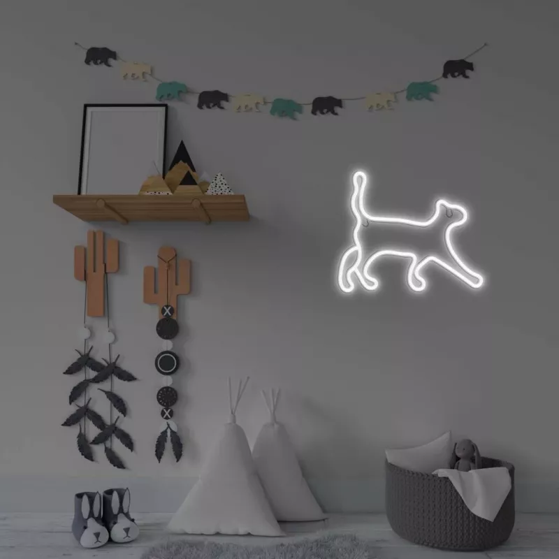 Dekoratyvinė neoninė lemputė MANTA SNL70WH Style Neon Lights CAT 2 balta 70 cm