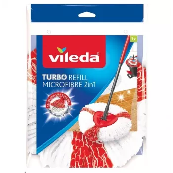 Antgalis šluotelei Vileda Turbo 2in1 Raudonas Baltas