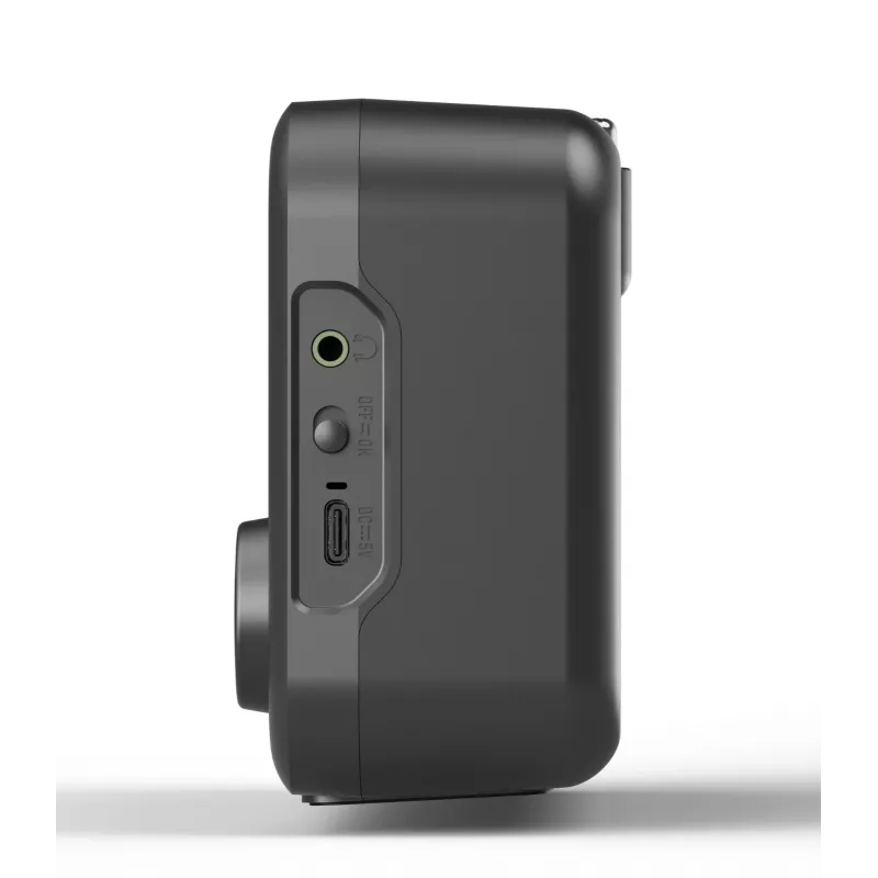 Radijo laikrodis BLAUPUNKT DR8BK – skaitmeninis žadintuvas su FM/DAB+, Bluetooth 5.3, 2W, 1800 mAh, USB įkrovimu, juodas
