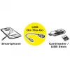 ROLINE USB 3.1 laido adapteris, USB Type C - A, ST/BU, OTG, juodas, 0,15 m (11.02.9030)