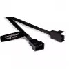 Alphacool 18681 Y šakotuvas 4 kontaktų į 3x 4 kontaktų PWM, 60 cm, juodas
