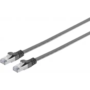 Plokščiasis CAT 7 U/FTP tinklo kabelis ShiverPeaks 75520-SLS su RJ45 jungtimis