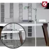 Kabelių įvorė Label-the-cable PRO 5120 Balta