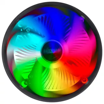 Aušintuvas procesoriui Akasa Vegas Chroma AM 12 cm juodas baltas