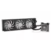Vandens aušintuvas ENDORFY Navis F360 ARGB Black — 360 mm radiatorius, 3x 120×25 mm ventiliatoriai, 250–1800 RPM, siurblys 1600–2600 RPM, LGA 1700/AM5/AM4