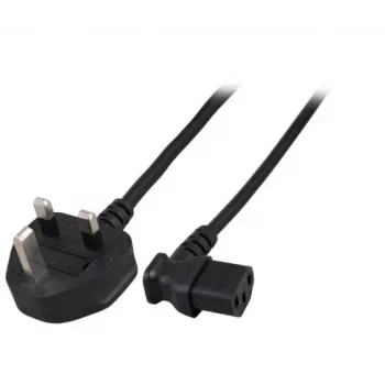 Microconnect PE090420A maitinimo laidas, juodas, 2 m, BS 1363 – C13 jungtis