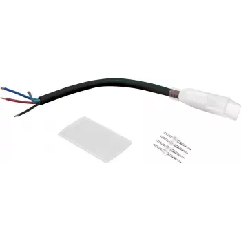 LED neon flex 230V slim RGB EUROLITE 50499820 atvirais galais