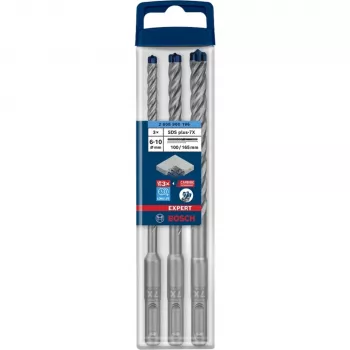 Bosch 2 608 900 196 gręžtuvas Plaktukinis gręžtuvas 3 vnt