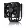 Oro aušintuvas CPU Noctua NH-U9S chromax.black — 92 mm ventiliatorius, 5 šilumos vamzdelių, 12 V, SSO guolis, LGA 2066 suderinamas