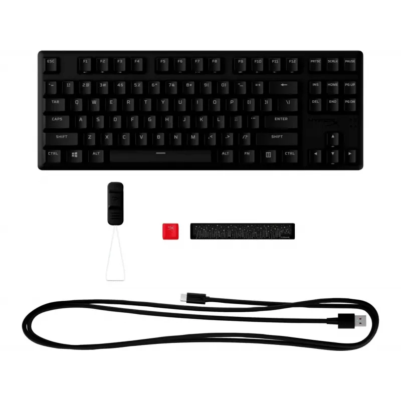 HyperX Alloy Origins Core PBT HX Blue - mechaninė žaidimų klaviatūra