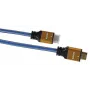 HDMI kabelis IBOX ITVFHD04 1,5 m, HDMI 2.0, 18 Gbps, 4K (4096×2160), auksuotos kontaktinės jungtys, kištukas-kištukas