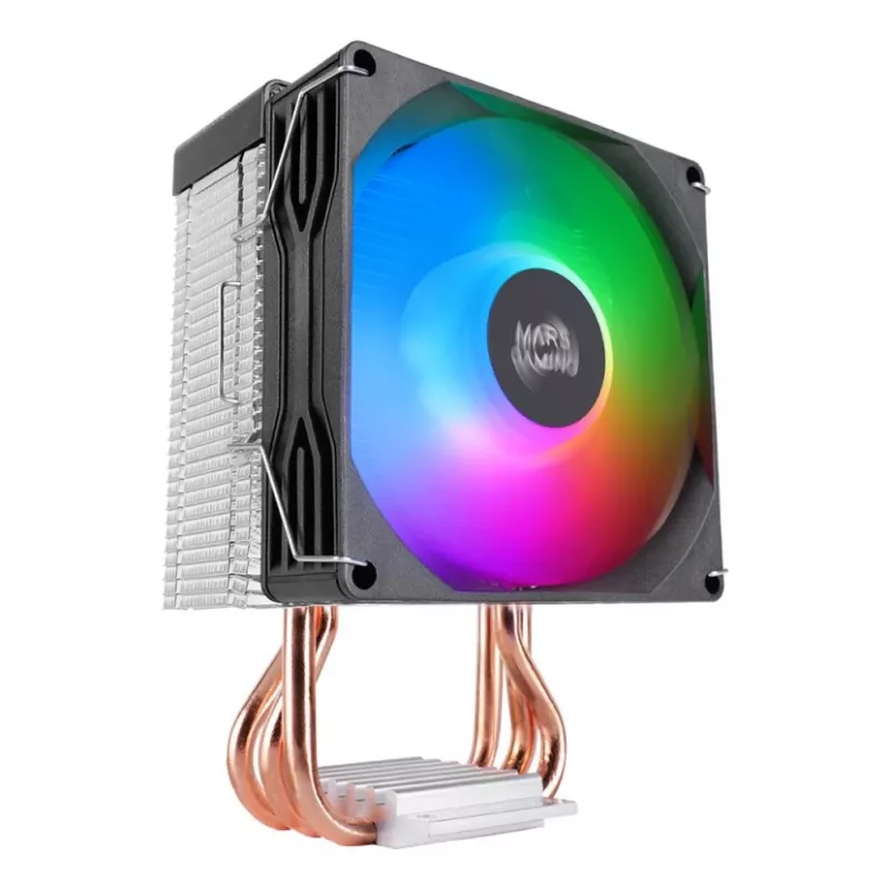 Oro aušintuvas TACENS Mars Gaming MCPU-X3, 90 mm ventiliatorius, TDP 150 W, suderinamas LGA/AM4/AM5, juodas
