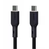AUKEY CB-SCC241 USB-C į USB-C kabelis PD 240W 5A 20V 1m Nylon Juodas