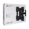 Sbox LCD-421 pilno judesio TV laikiklis (23-43 col./30kg/200x200)