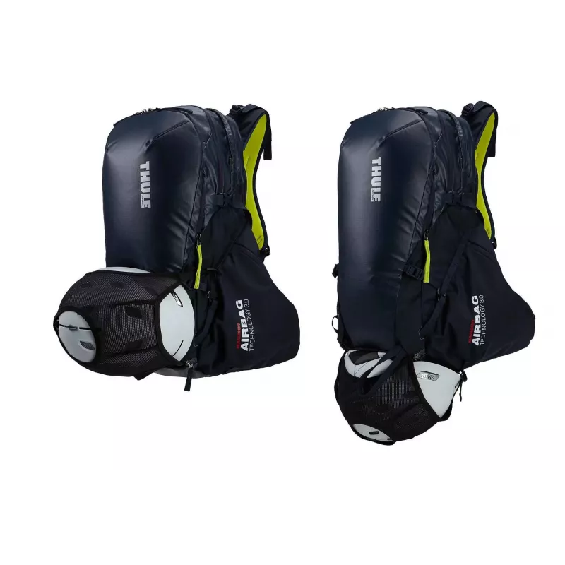 Thule 3610 Upslope 35L kuprinė su nuimama oro pagalve 3.0, skirta slidėms ir snieglentei, Lime Punch