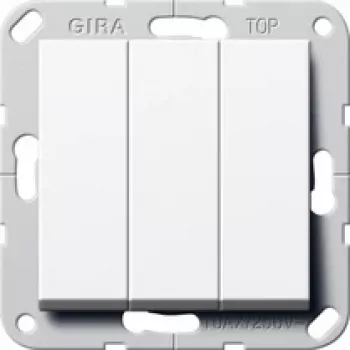 GIRA 284403 Elektrinis jungiklis 1P Baltas (284403)