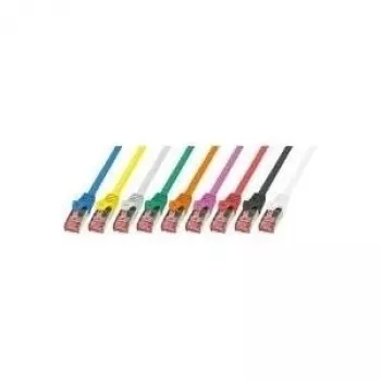 Logilink PrimeLine Patch-Cable RJ-45 (M) - RJ-45 (M) 3 m SFTP PiMF CAT 6 lygus, be halogeno - oranžinė (CQ2068S)