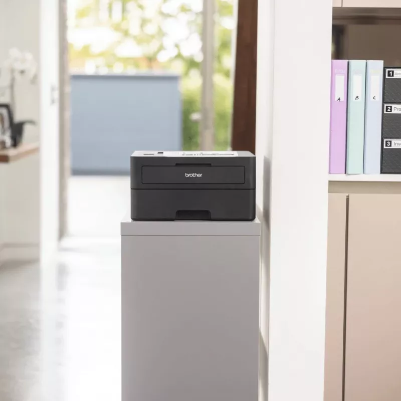 Lazerinis spausdintuvas Brother HL-L2460DNYJ1 – A4 nespalvotas, 34 ppm, dvipusis, Ethernet, 128 MB, 251 lapo padavimas