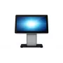 Elo Slim Self-Service Countertop Stovas - Stovas - POS-terminalui - Juoda/Sidabrinė - tinka Elo 1502L, 2002L, 2202L, 2402L, 2702L, I-Series ESY15i2, ESY15i5, ESY22i2, ESY22i5 (E514693)