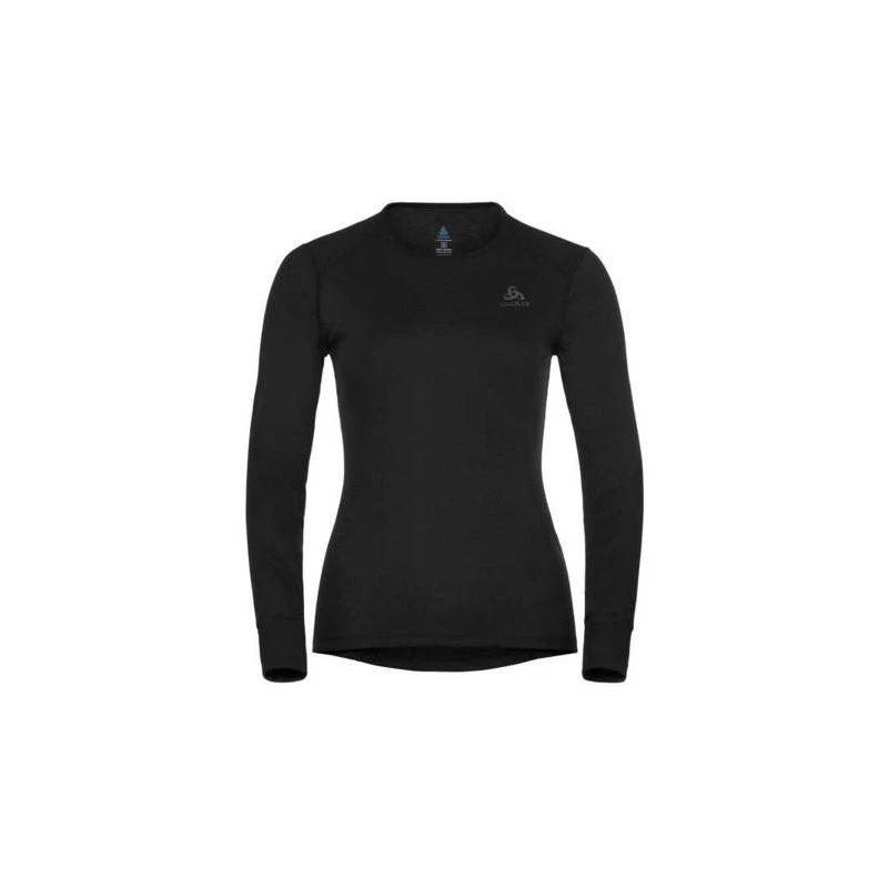 Odlo BL TOP crew neck l/s ACTIVE WARM ECO moteriški marškinėliai, dydis S, juodi