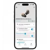 SENNHEISER Momentum MTW4 belaidės Bluetooth triukšmo slopinimo sportinės ausinės – balta ir sidabrinė