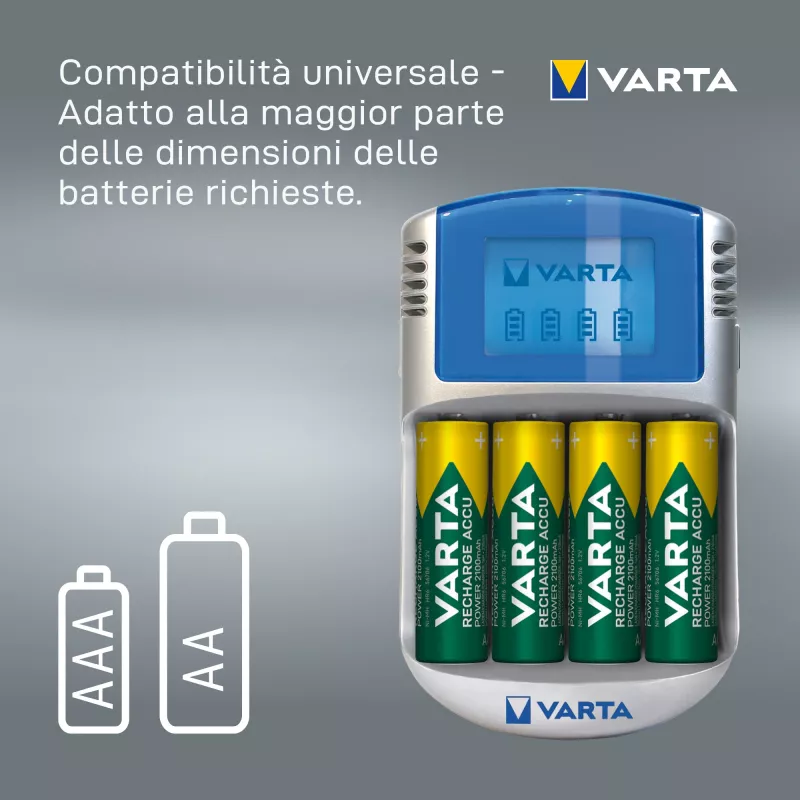 Įkroviklis baterijoms Varta POWERLCD