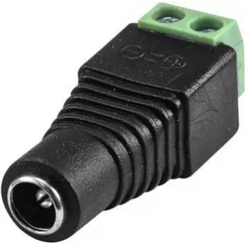 Maitinimo adapterio jungtis EUROLITE 50532020 – nuo cilindrinio kištuko prie gnybtų