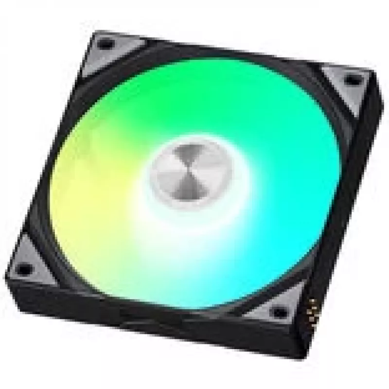120 mm korpuso ventiliatorius TRYX ROTA SL ARGB – 120 mm, juodas, modelis F-R120A-AM1M-G0K