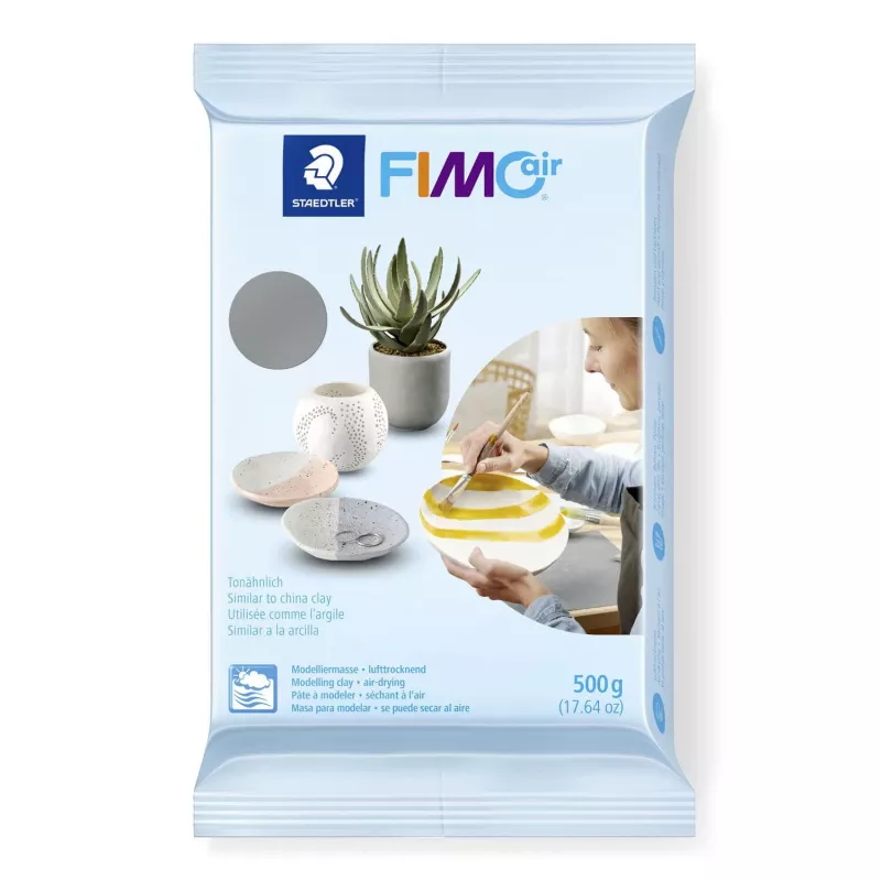 Modeliavimo molis Staedtler FIMO 8100-80 pilkas 500 g suaugusiems